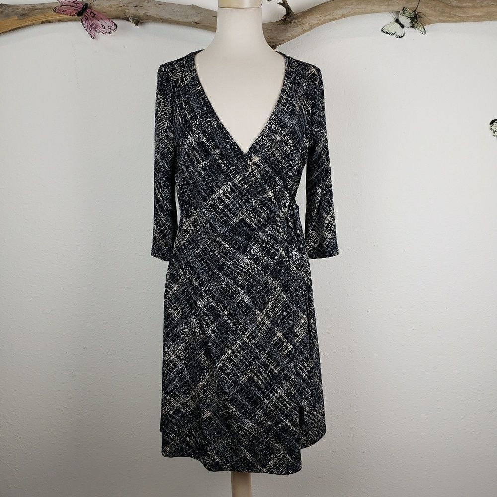 Motherhood maternity wrap dress
